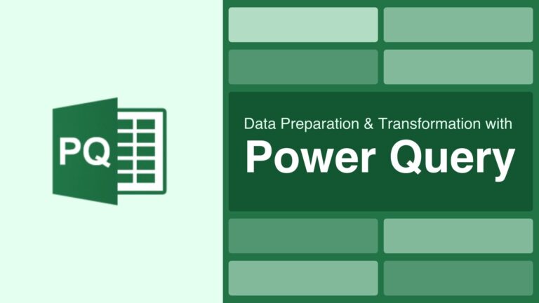 Data Preparation and Transformation with Power Query